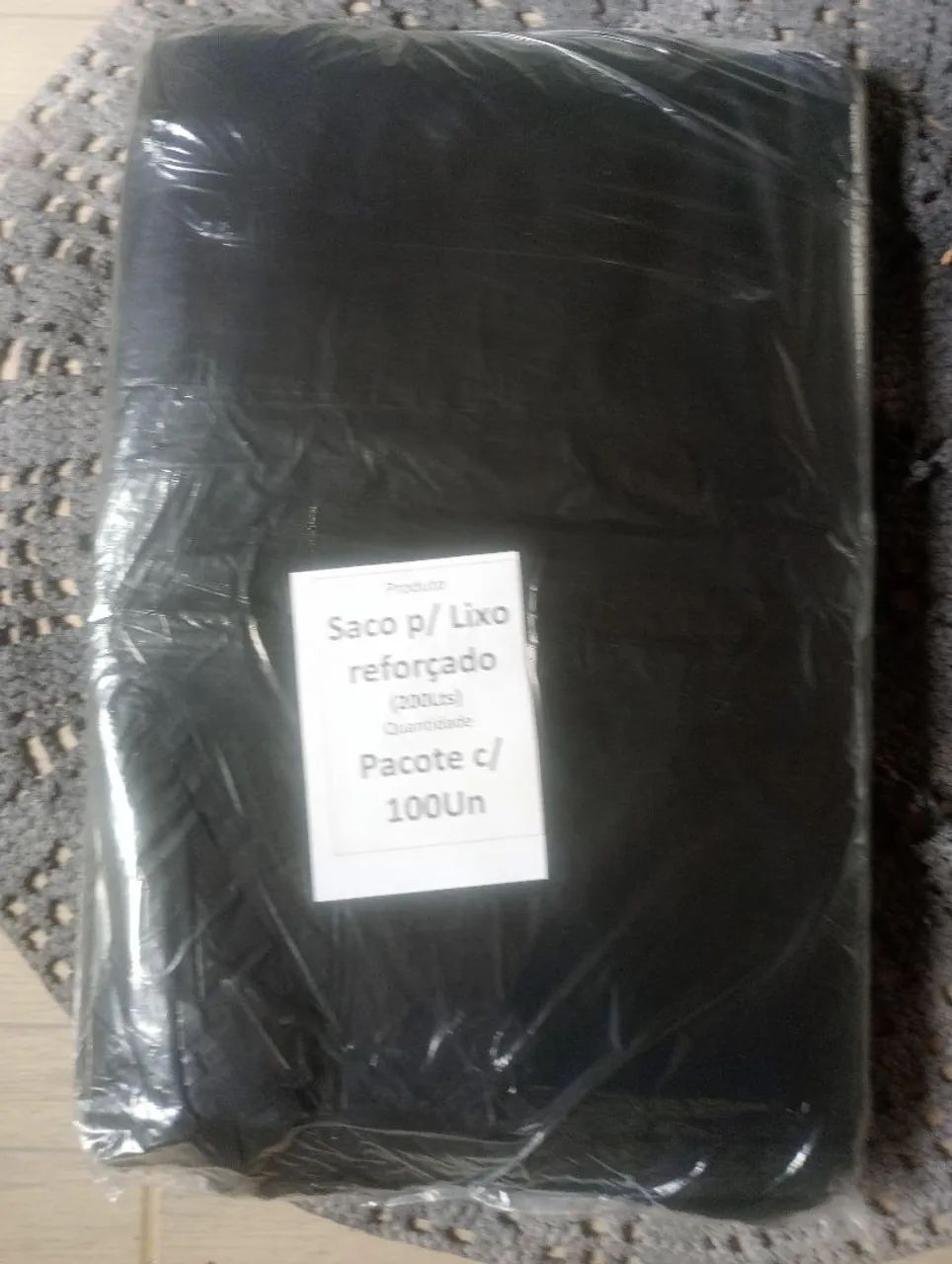 Saco lixo reforçado 200 litros 