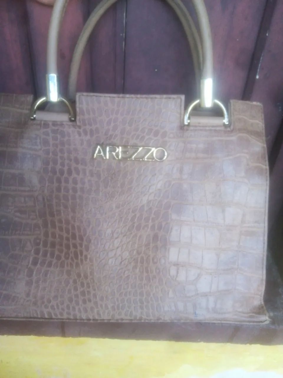 Bolsa AREZZO couro 