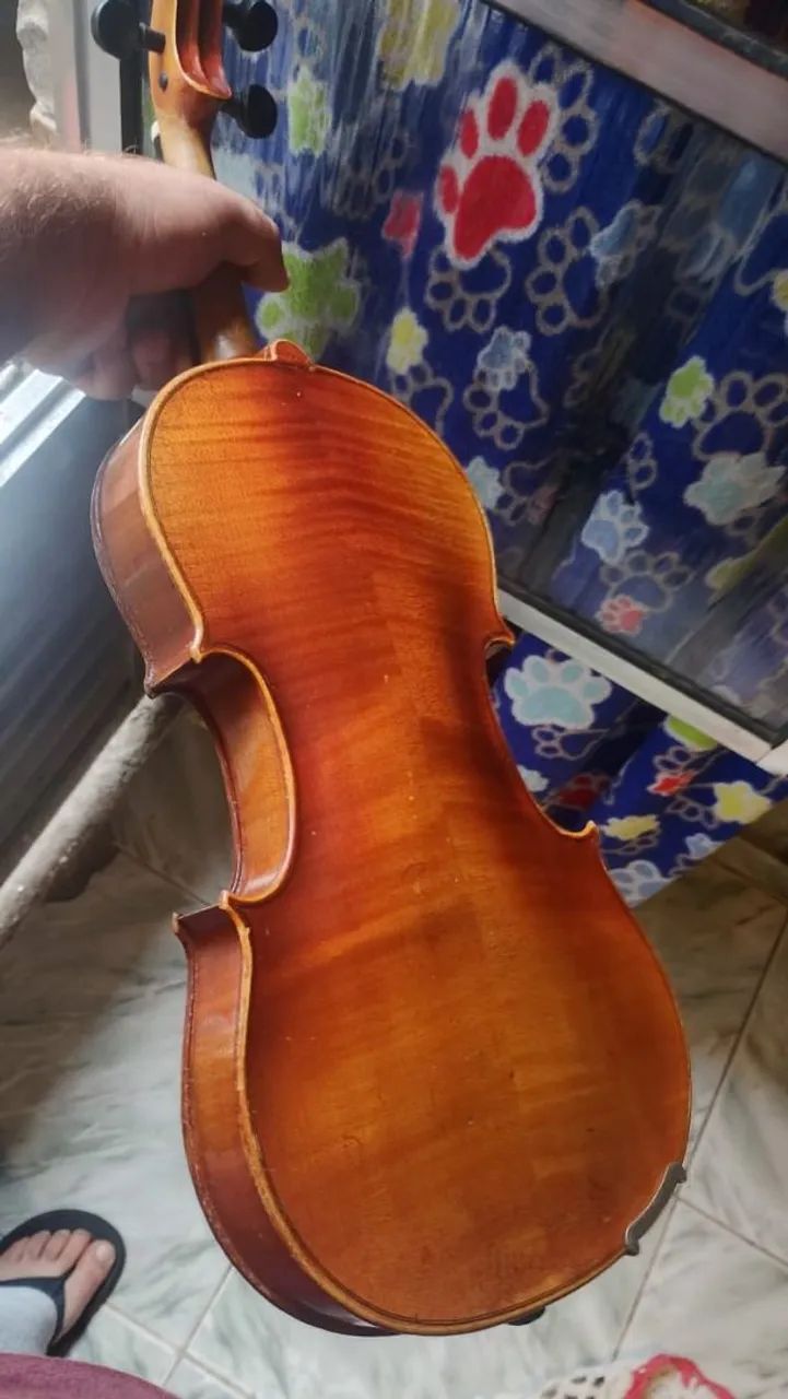 Violino antigo. - Foto 5