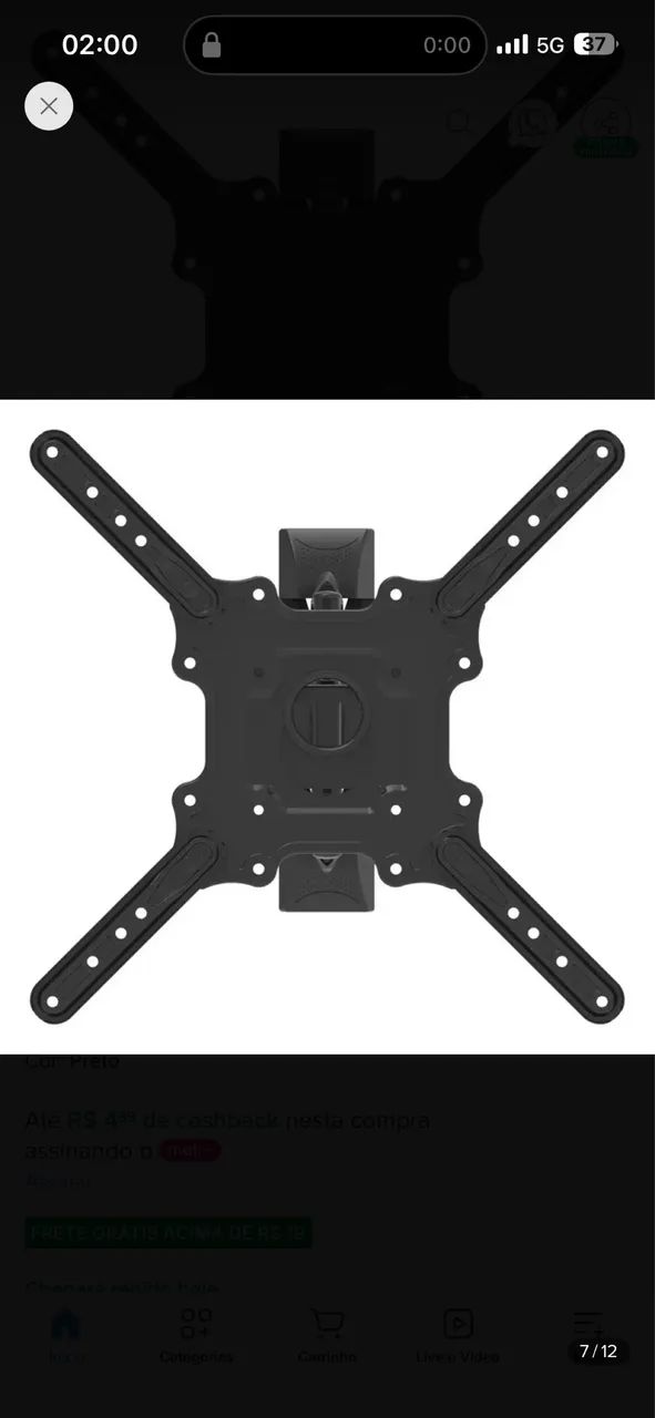 Suporte Articulado para TV 10-60 Polegadas - Foto 4