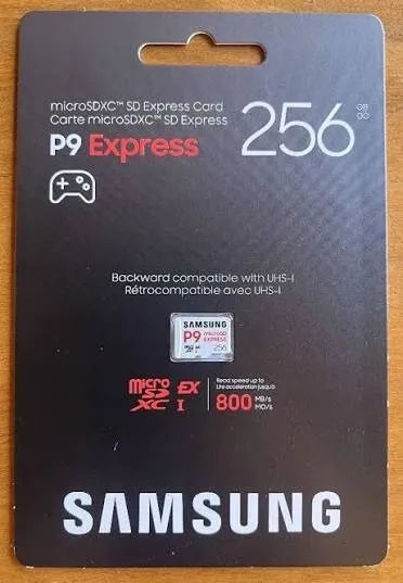 MicroSD Express Samsung P9 256GB