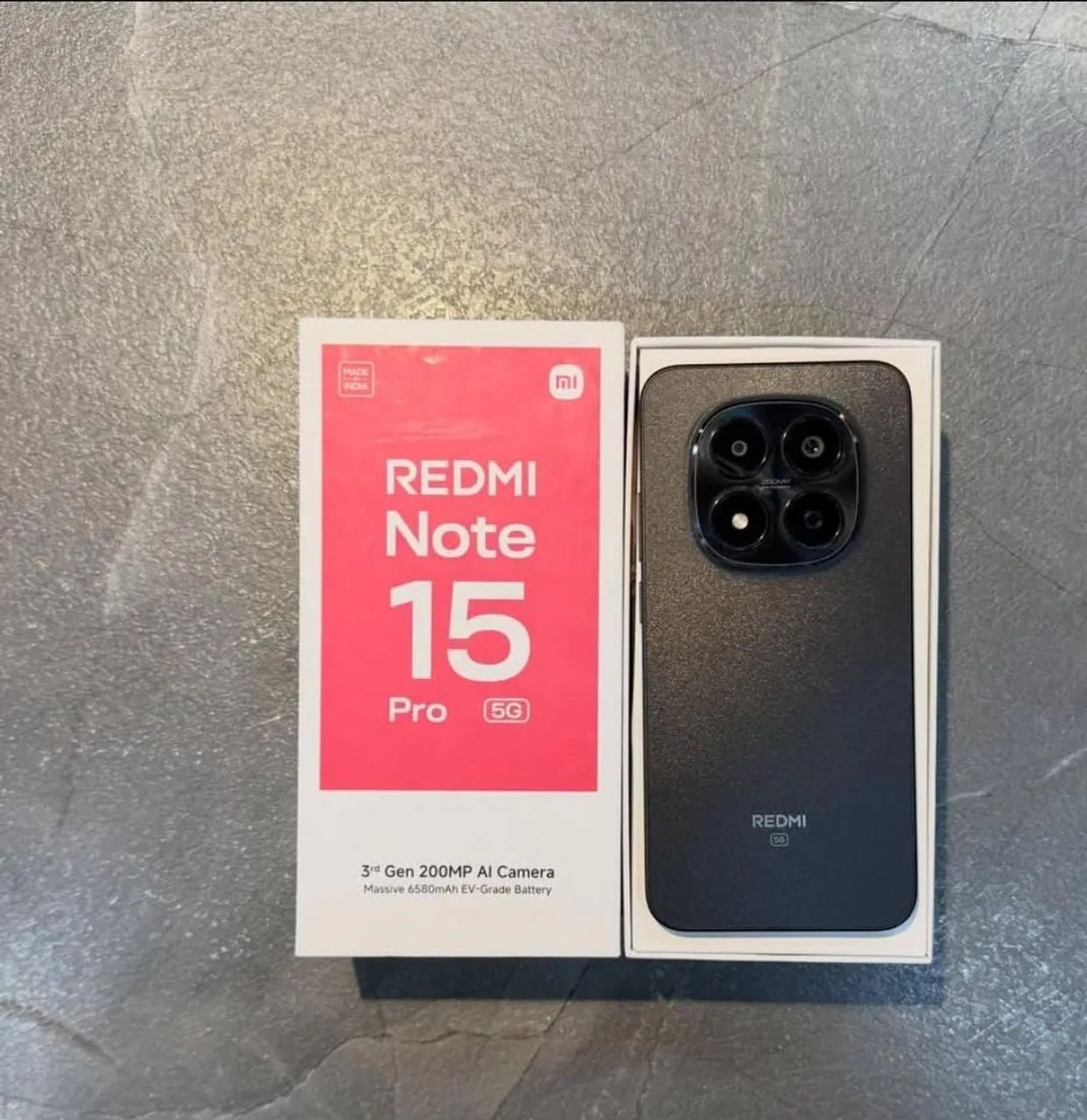 Note 15 pro 256/8 5G Lacrado Lançamento 2026 Global 