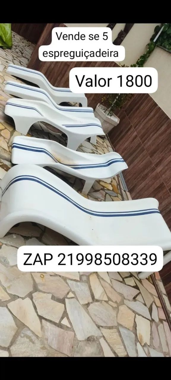 Vende-se espreguiçadeiras