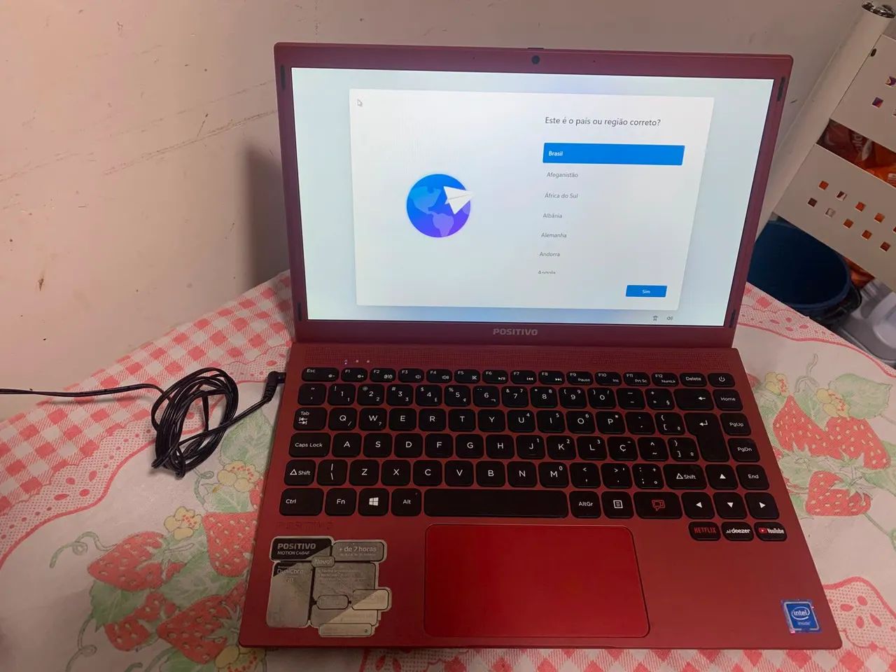 ? Notebook Positivo Motion C464F (Vermelho) - Foto 2