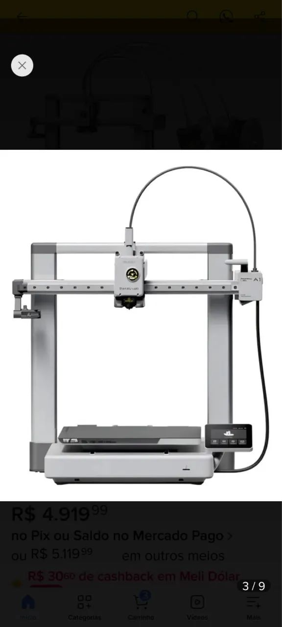 Impressora 3D Bambu lab A1 Combo - Foto 2