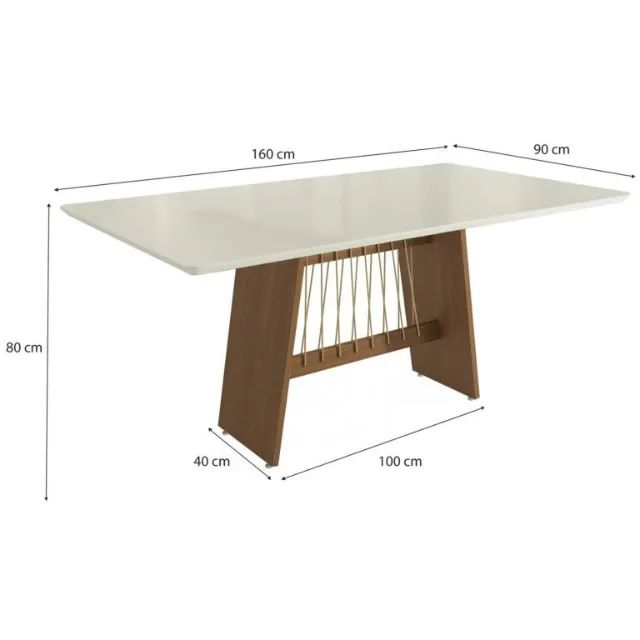 Mesa de Jantas + 6 Cadeiras NOVA LOJA