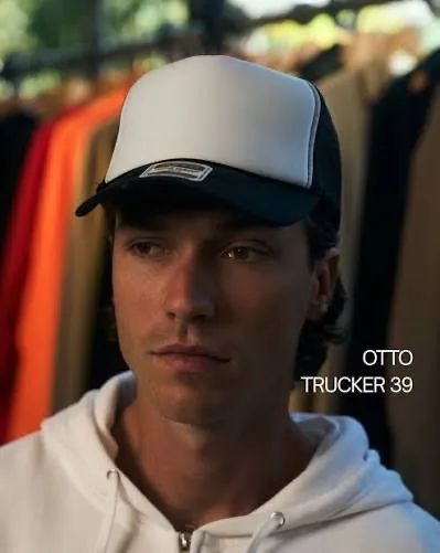 Boné Trucker Otto Caps (Novo - Importado) - Foto 3