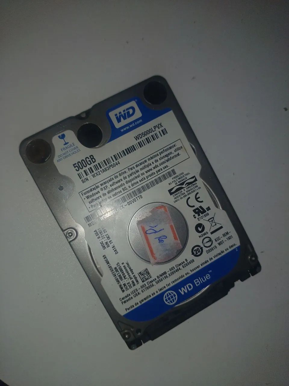 HD WD Blue 500GB - Foto 2