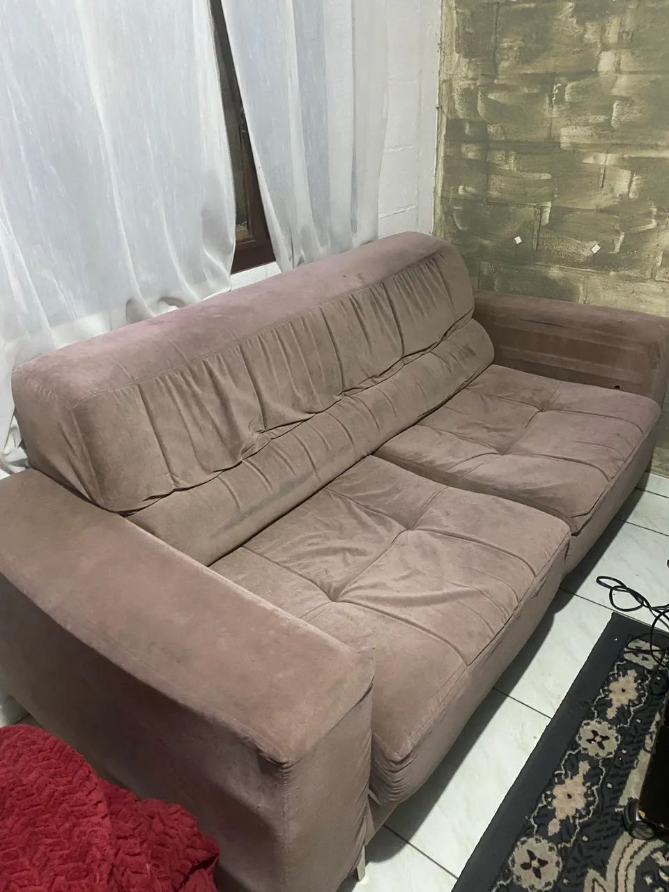 Sofá cama apenas com marca de uso 65581374943491121