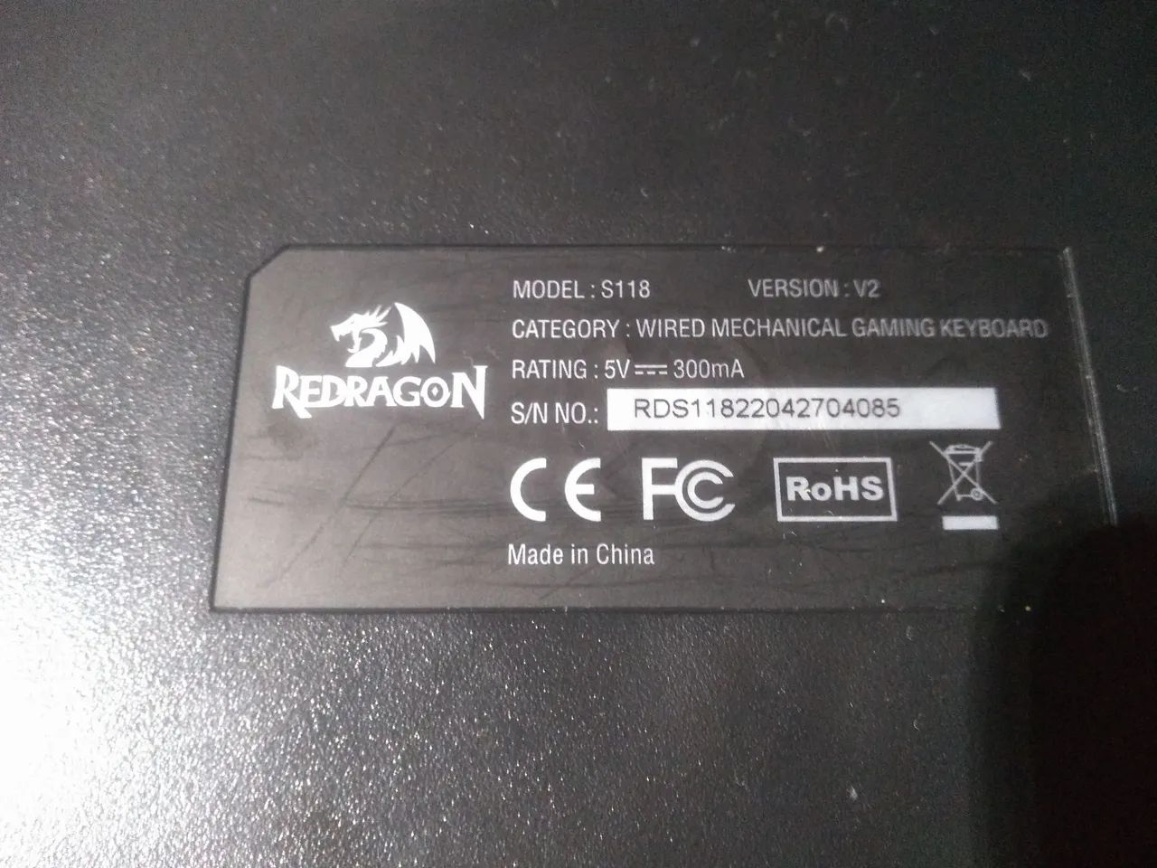 Teclado red-Dragon gamer - Foto 3