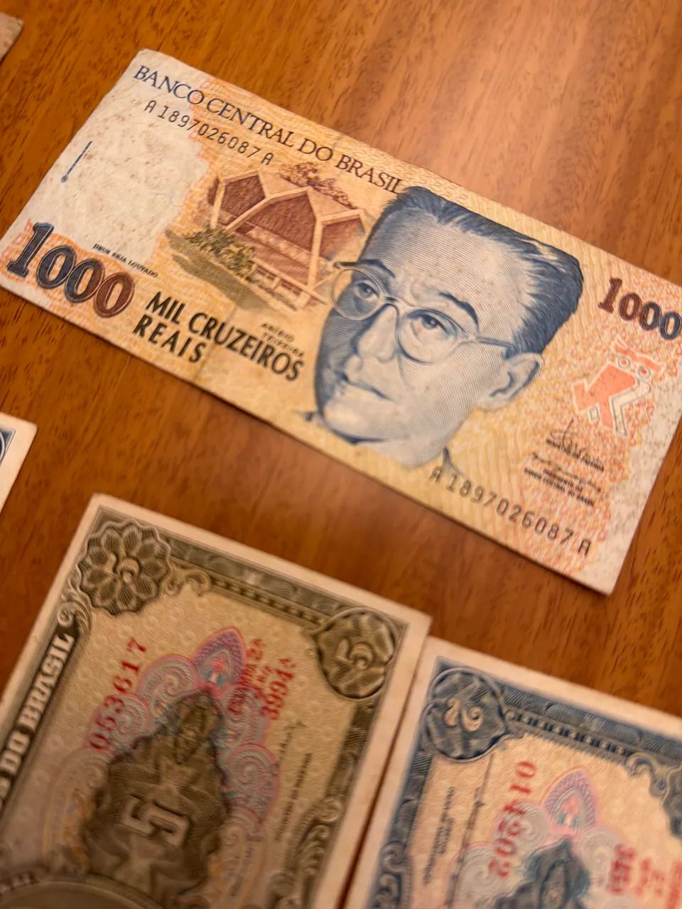 Kit de 19 notas antigas do Brasil! Cruzeiros - Foto 4