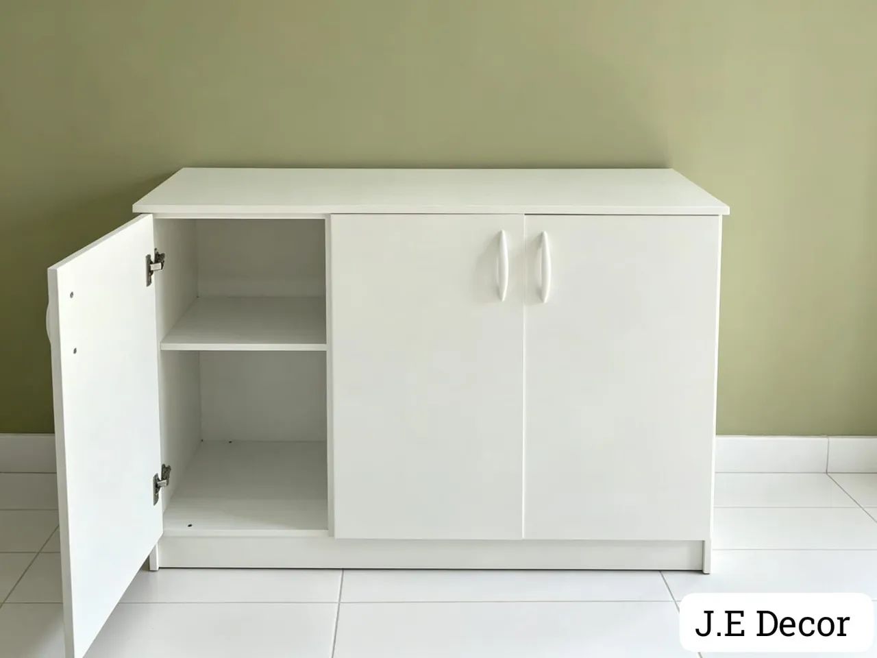 Balcão 3 portas em mdf entrega grátis 