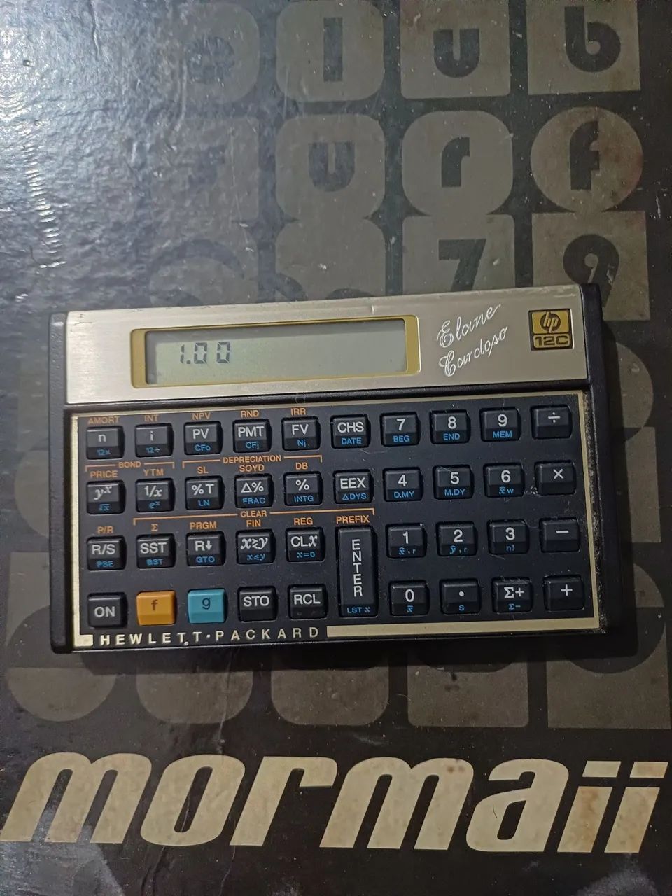 Calculadora HP 12 C ( Funcionando perfeitamente)