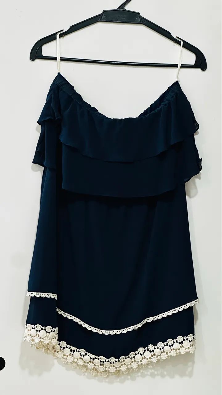 Vestido Farm tomara que caia 