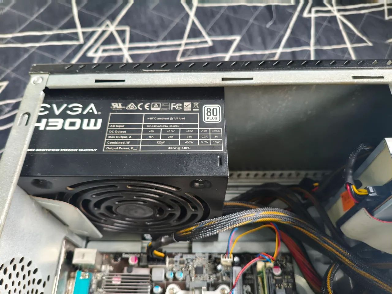 Fonte EVGA 430w 80 plus  - Foto 4
