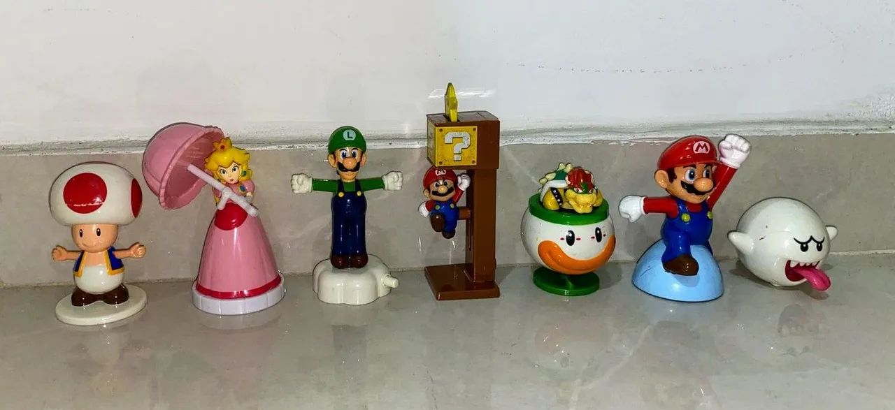 Coleção Mario 2016 MC Donald's 