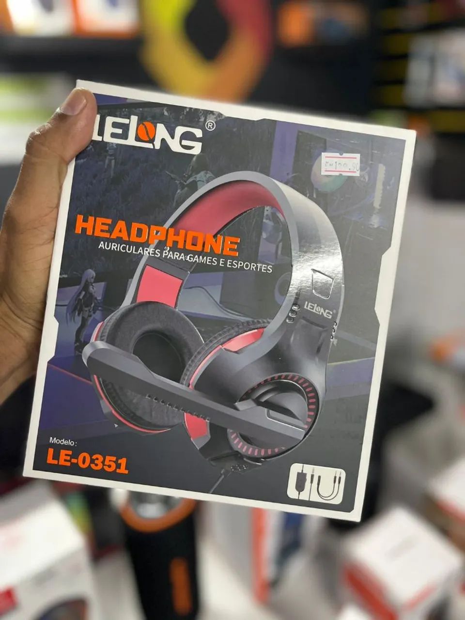 Headset gamer para games e Sports 