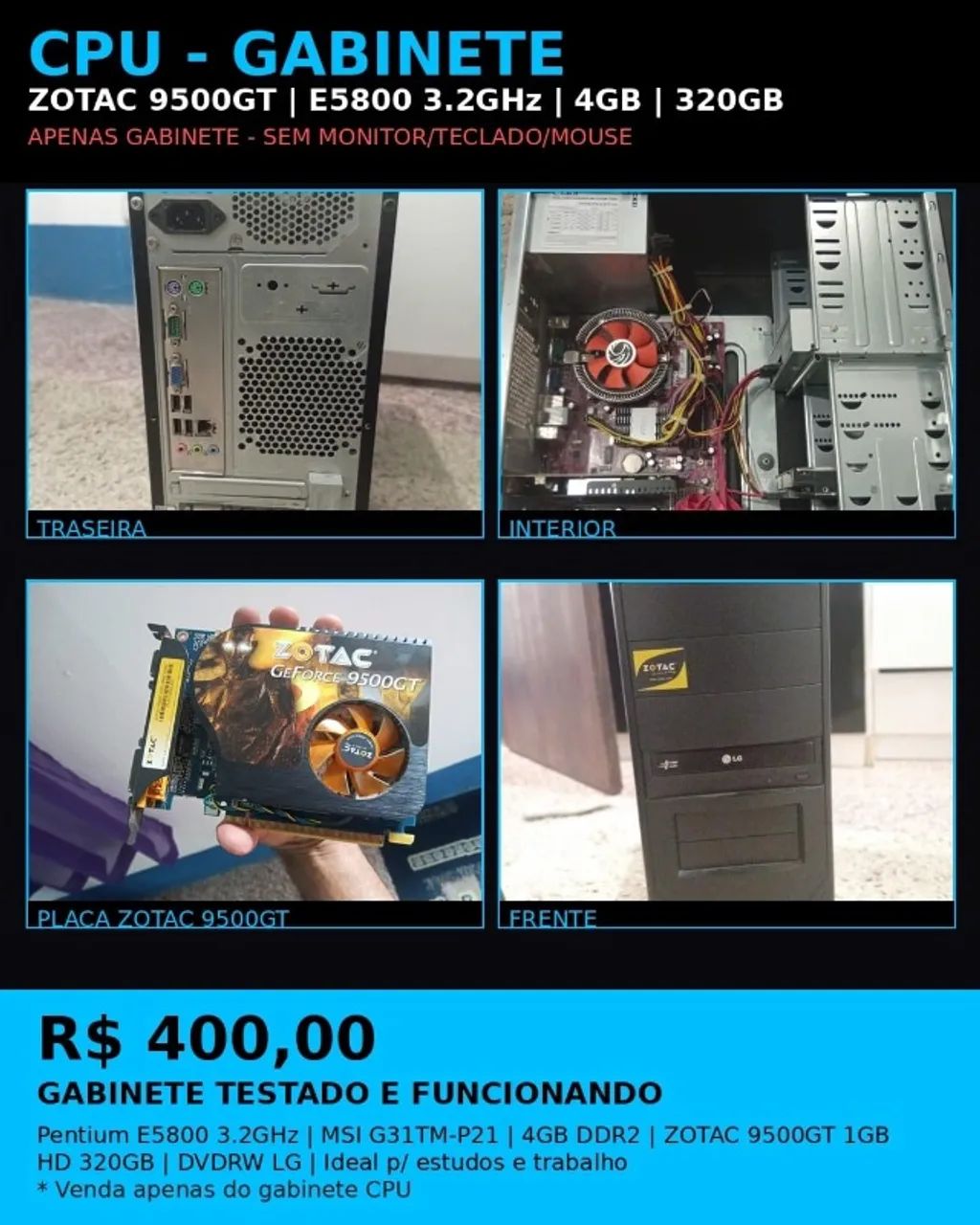 Computador zotac
