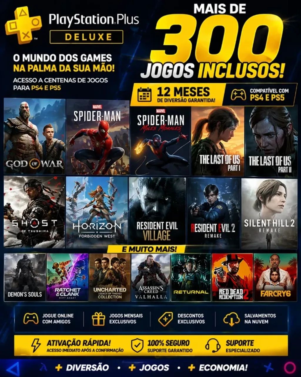Jogos para ps4 e ps5