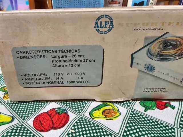 Fogão elétrico 110V - Foto 4