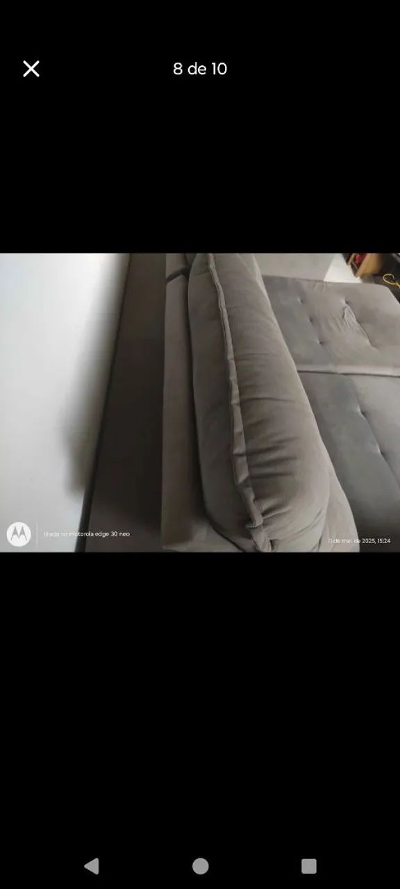 sofa retrátil vendo  - Foto 3