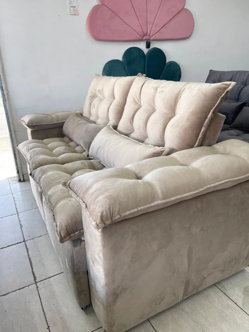sofa retratil reclinavel  1.90 mt  - Foto 3