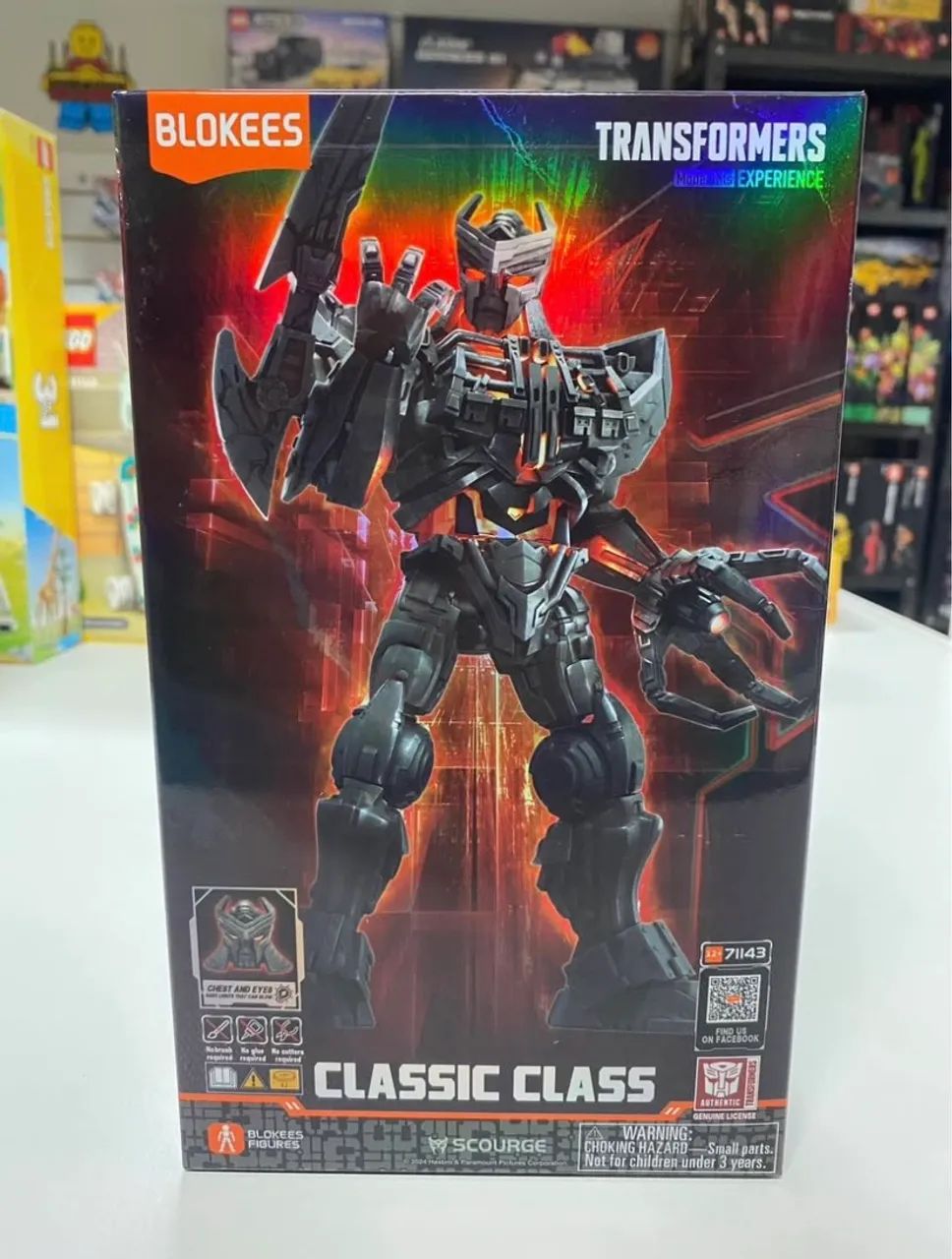 Blokees Transformers Classic Class 03 Scourge Model Kit