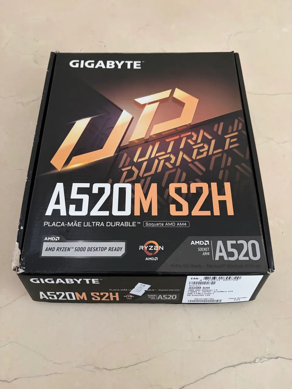 PLACA MAE GIGABYTE A520M S2H DDR4 SOCKET AM4 CHIPSET AMD