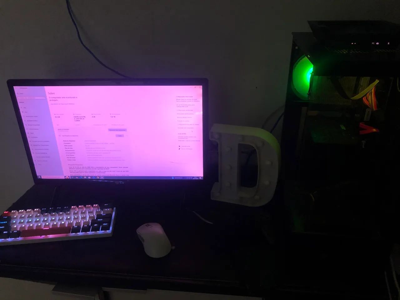 VENDO PC GAMER COMPLETO PREÇO NEGOCIÁVEL  - Foto 2