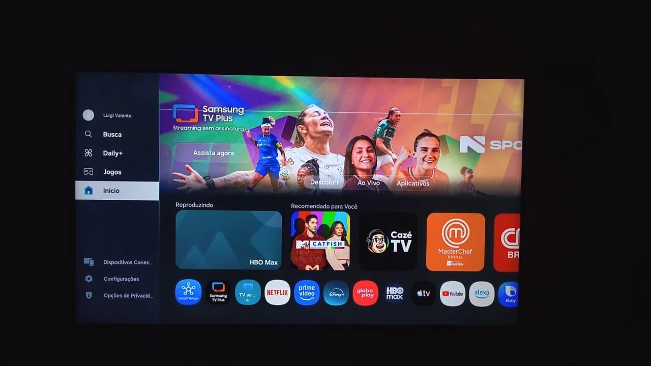 Tv Samsung Crystal 43 polegadas 