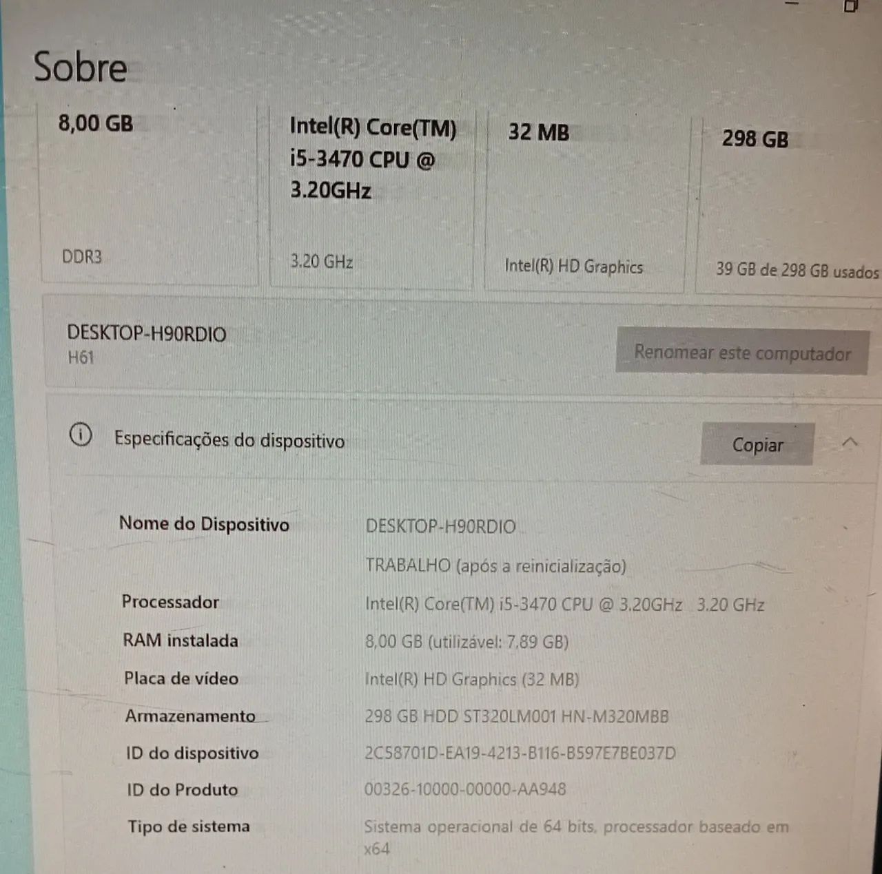 Computador i5-3470 Cpu 3.20 GHz - Foto 5