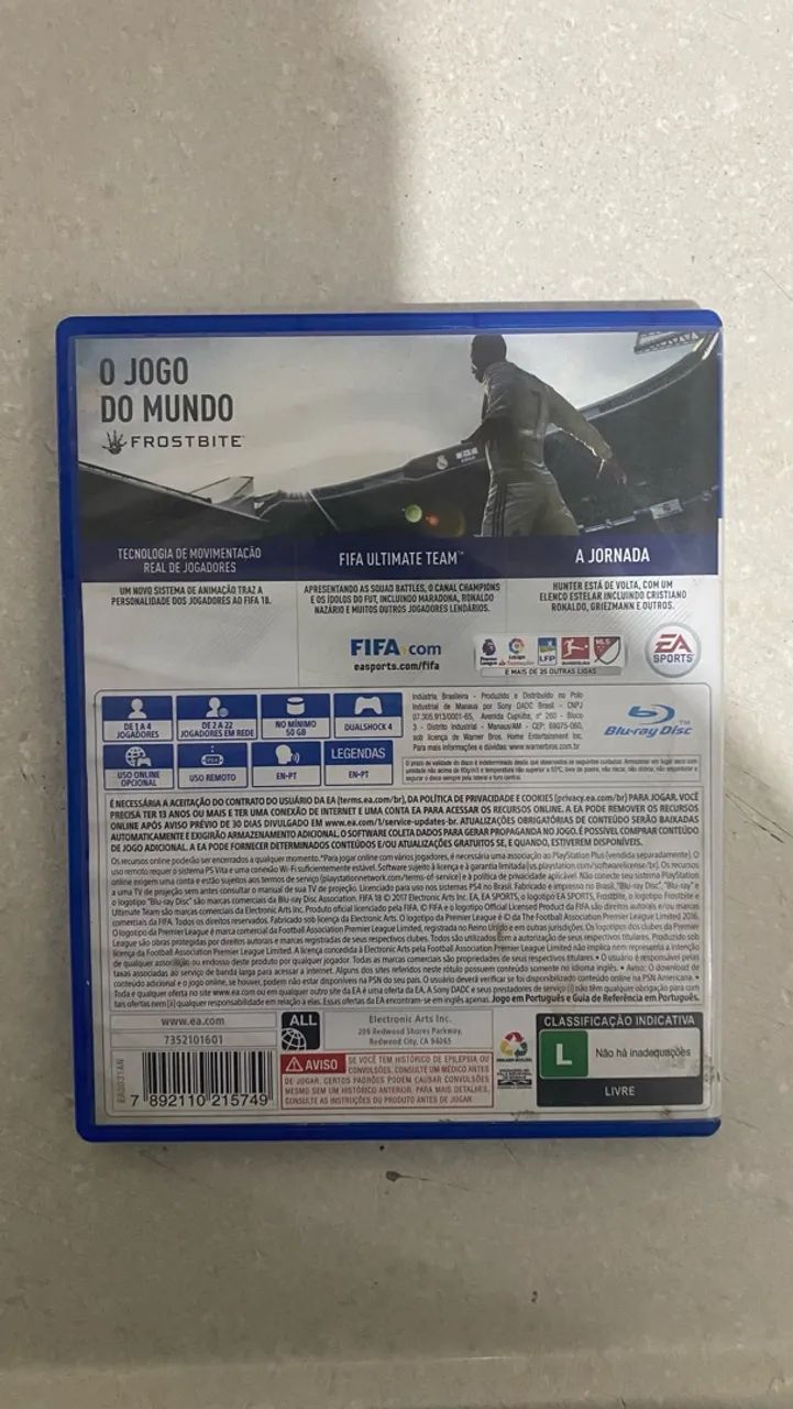 vendo fifa 18 ps4 - Foto 2