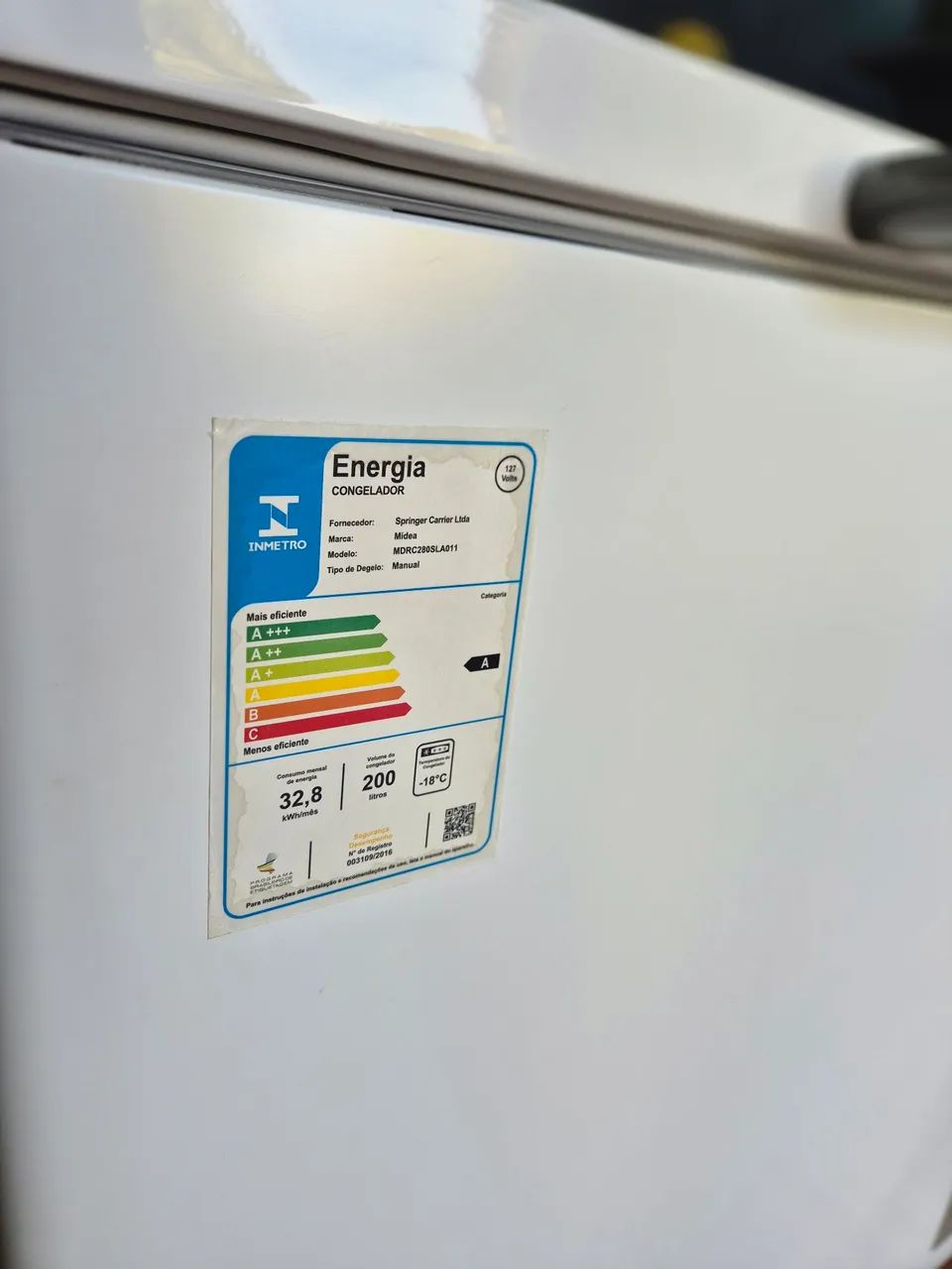 Freezer Midea 200 litros  - Foto 3