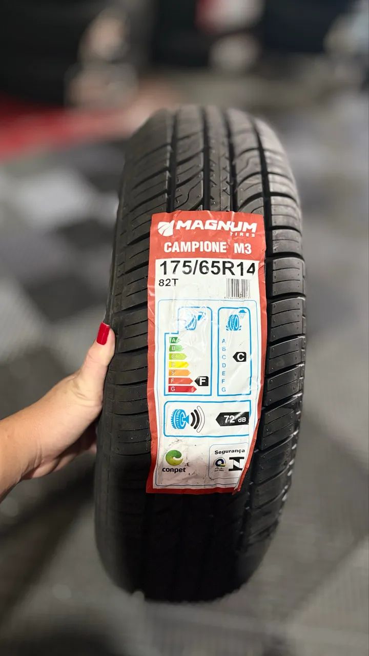 01 pneu 175/65/14 Champione Magnum Tires - Peças para carros, vans