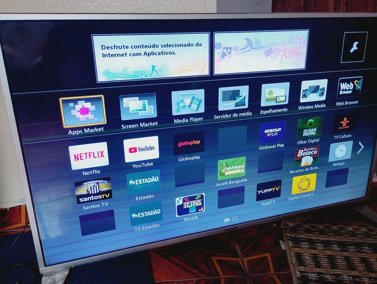 Panasonic 43 polegadas smart HDMI - Foto 2