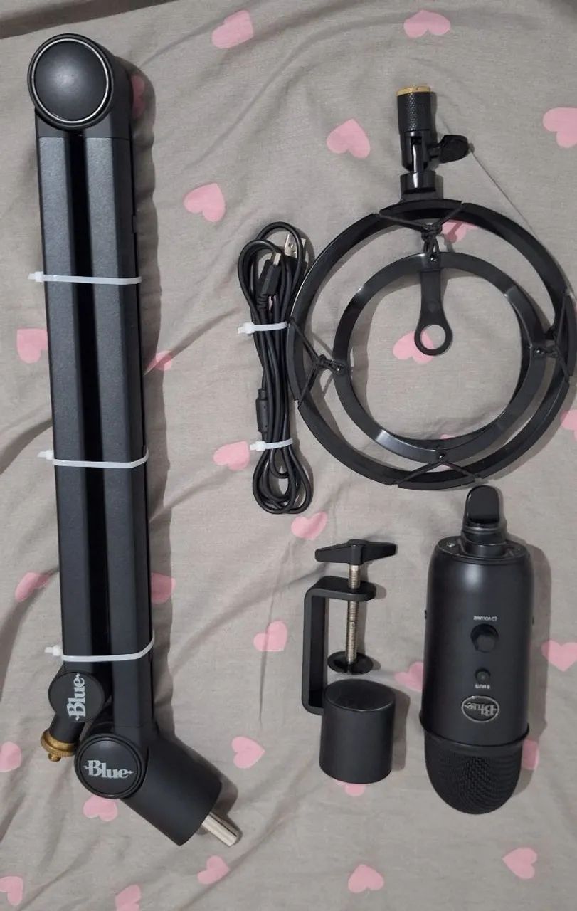 Microfone condensador Blue yeti  - Foto 2