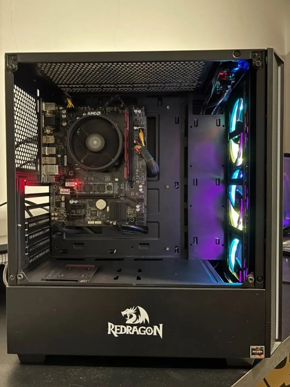 自作PC Ryzen 5300G 8GB(+8GB) NVMe 256GB Computador Ryzen 3 5300G 8GB DDR4 256GB SSD Windows 11 Home