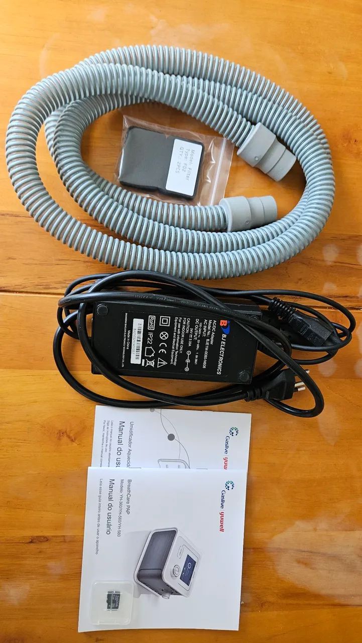 Cpap Auto Gaslive Yuwell Modelo YH-560 + Máscara Philips - Foto 3