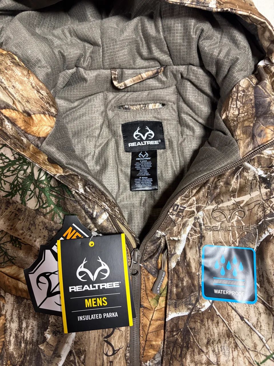 Jaqueta REALTREE Edge camuflada M e G - Foto 4