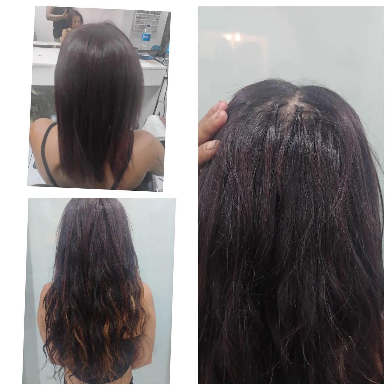Cabelo e colocação ou só colocação 