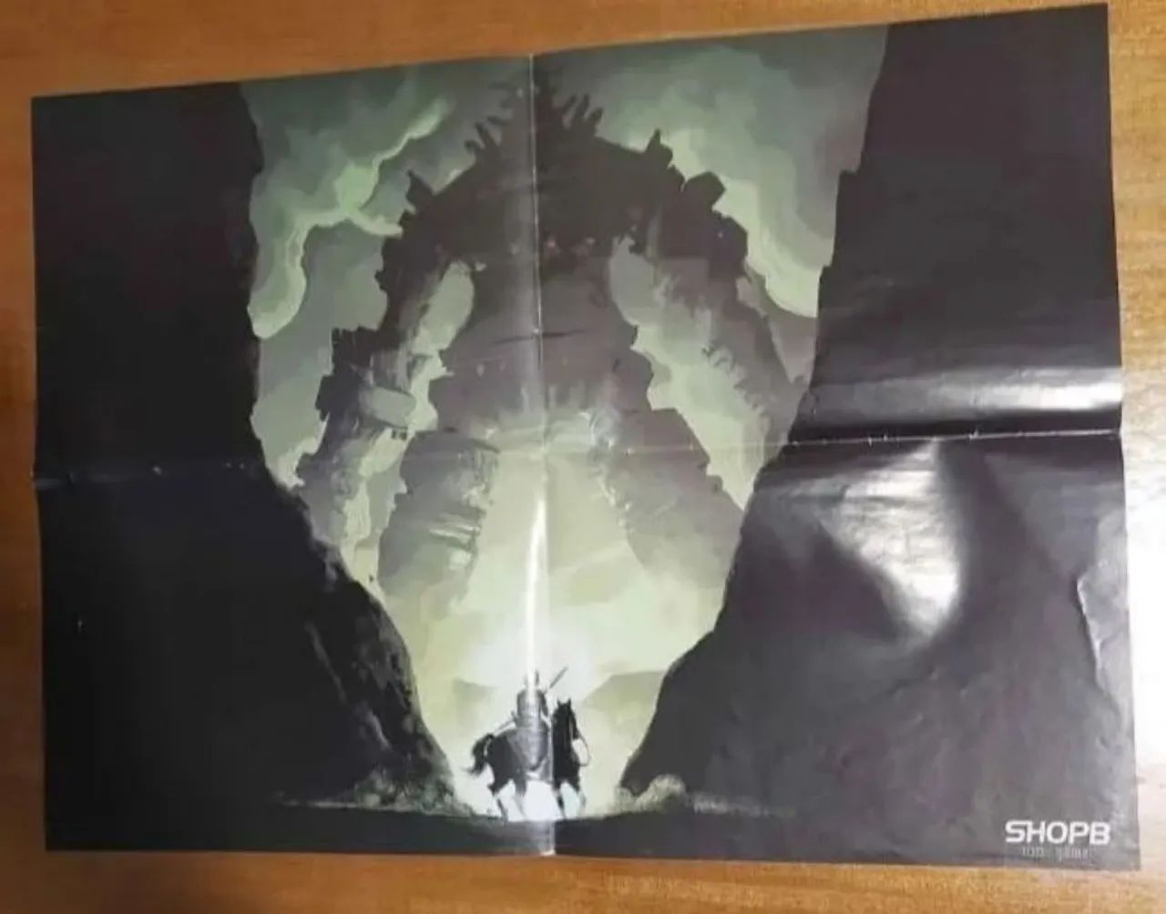 Pôster do jogo Shadow of the Colossus