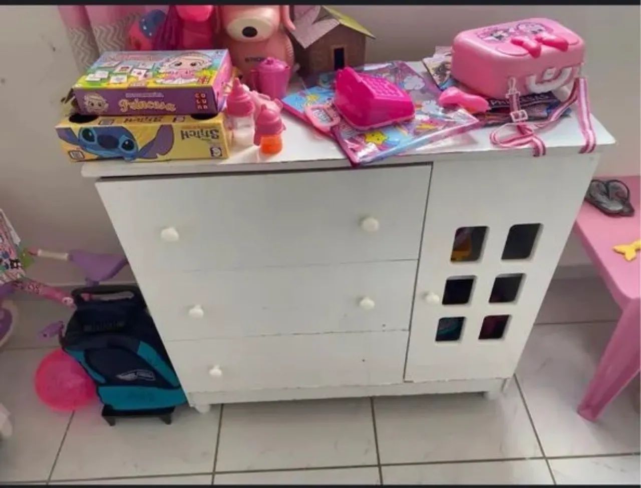 Guarda roupa e cômoda infantil  - Foto 2