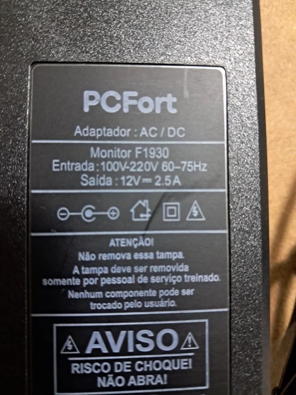 Fonte de Alimentação 12v 2,5A Kit com 7 unidades  - Foto 3