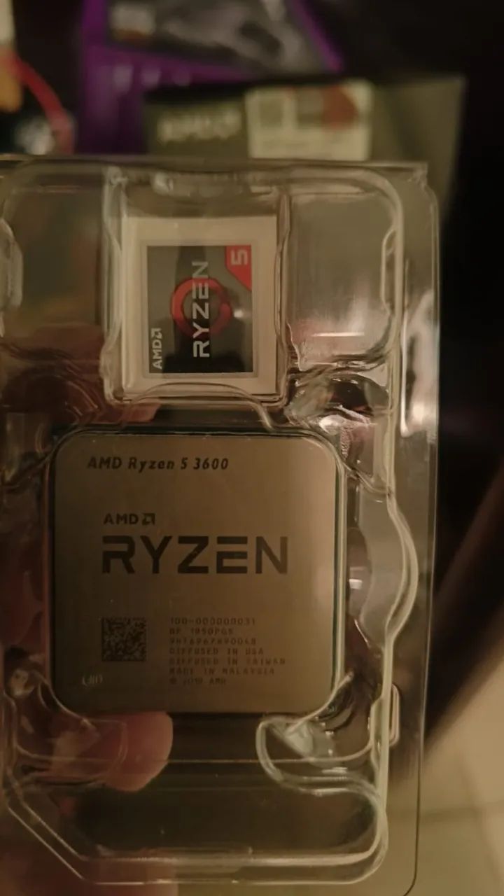 processador cpu amd ryzen 5 3600 32mb l3 cache - Foto 3