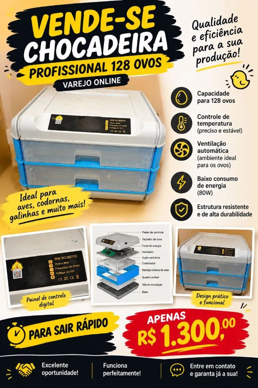 Chocadeira elétrica 