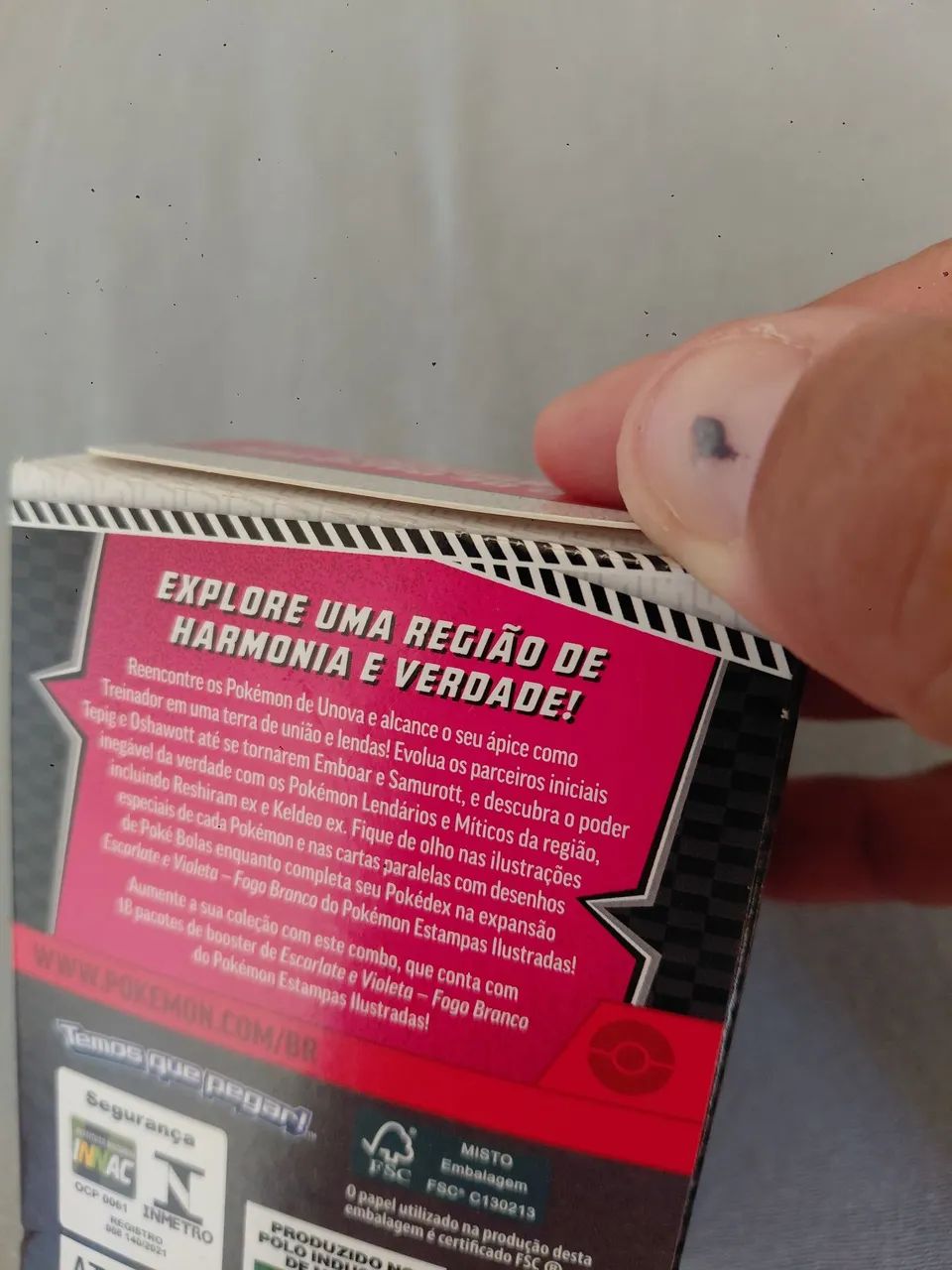 Caixa de Booster Fogo Branco - Foto 3