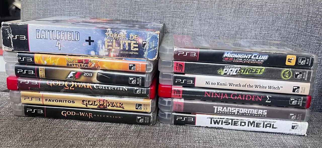 Qualquer jogo de PS3 R$ 54,99 - Parcelo em até 12x - Jogos de