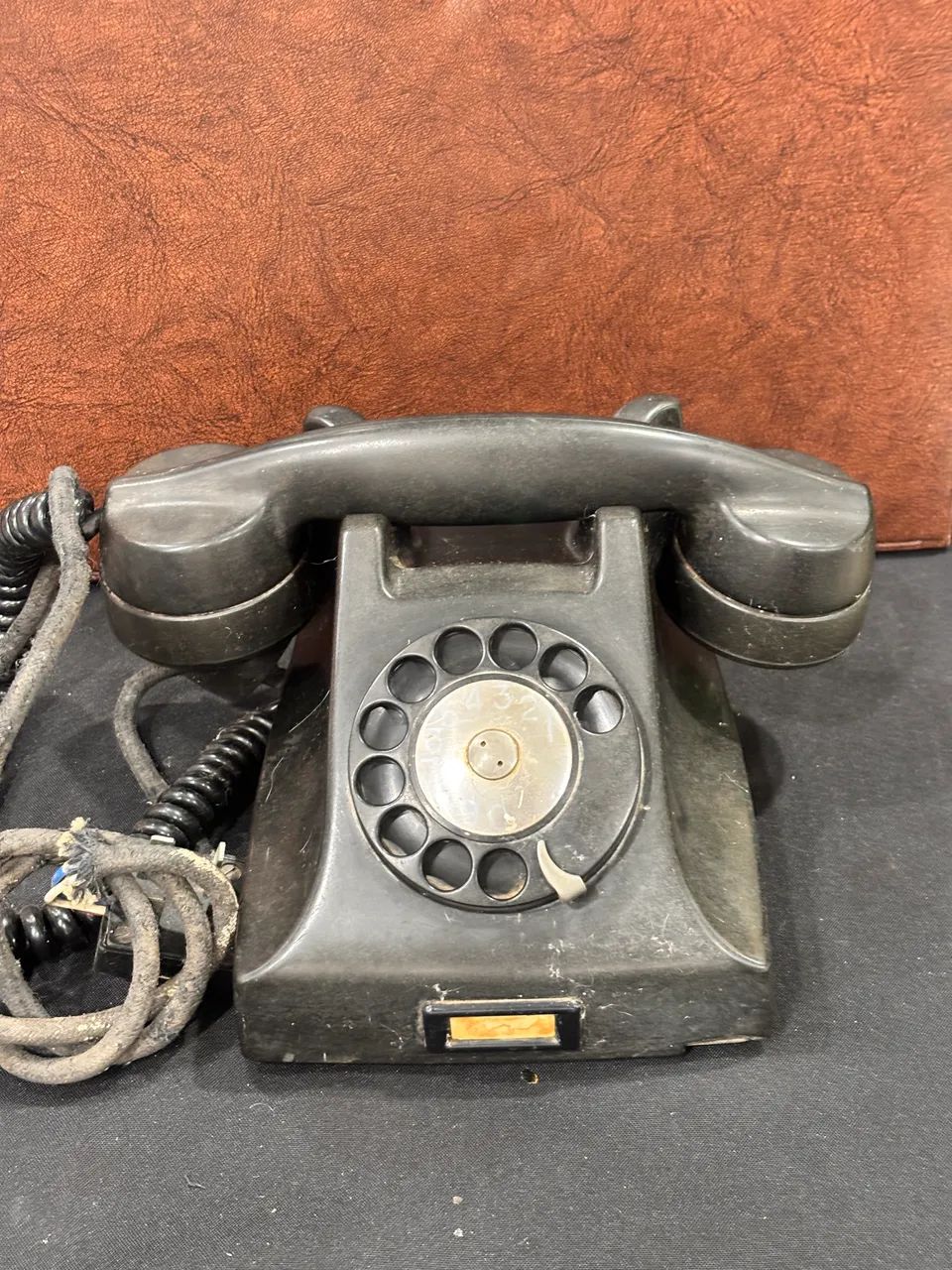 Antigo telefone preto modelo  - Foto 4