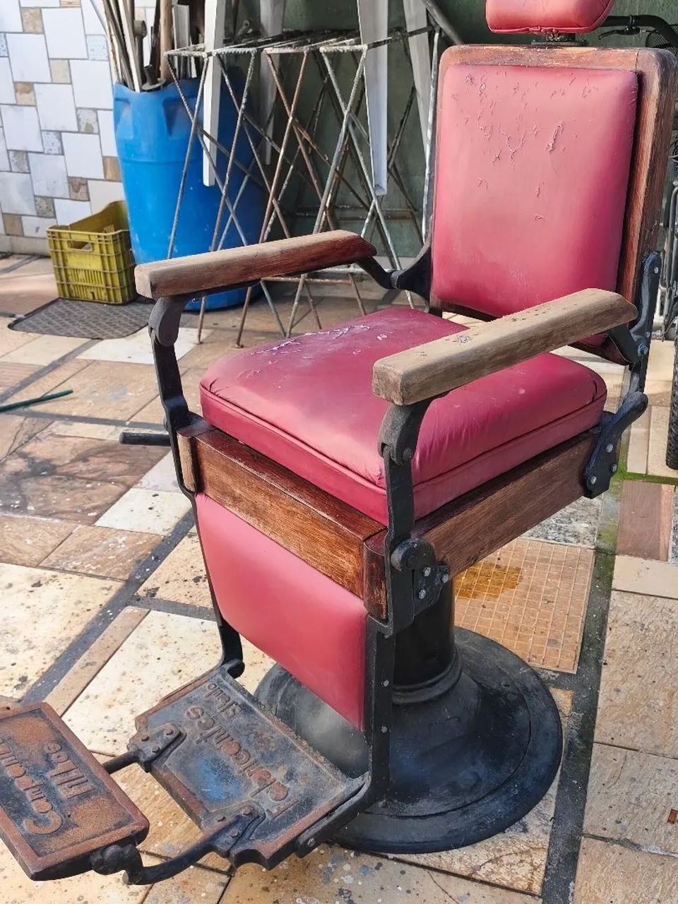 Cadeira de barbeiro