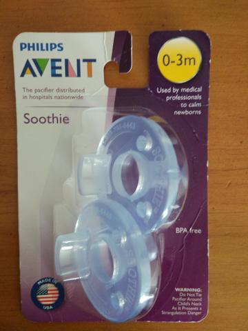 Chupetas avent 0 a 3 meses